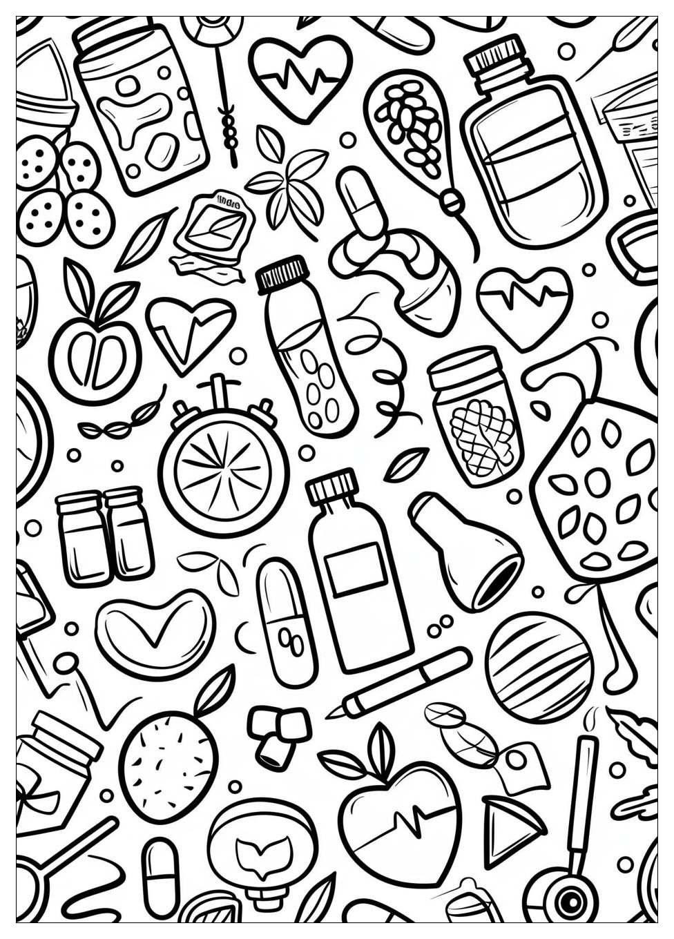 Medical Coloring Pages-9