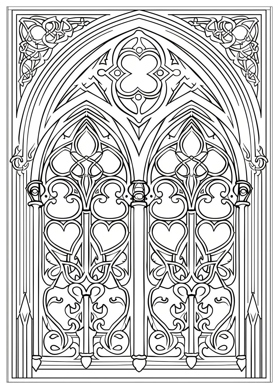 Medieval Coloring Pages-10