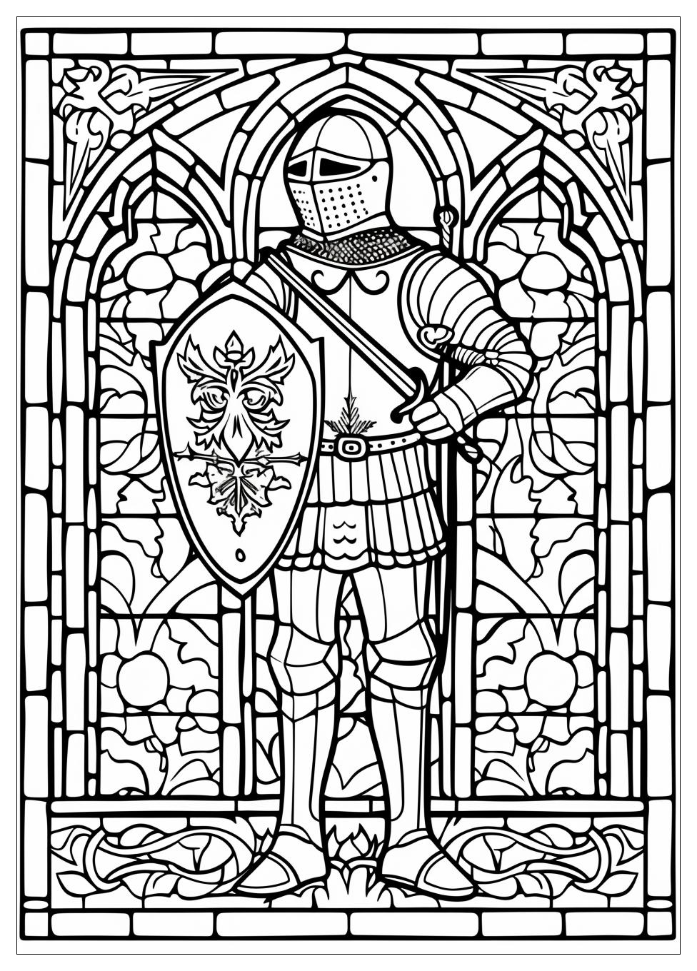 Medieval Coloring Pages-12