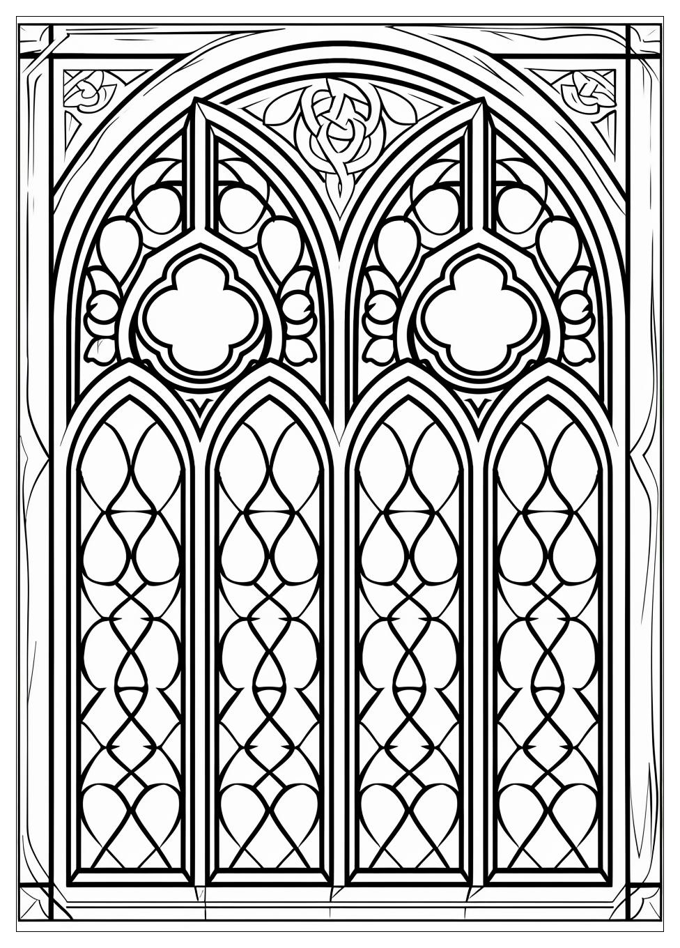 Medieval Coloring Pages-5