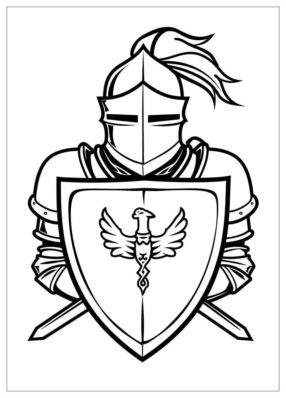 Medieval Coloring Pages-6