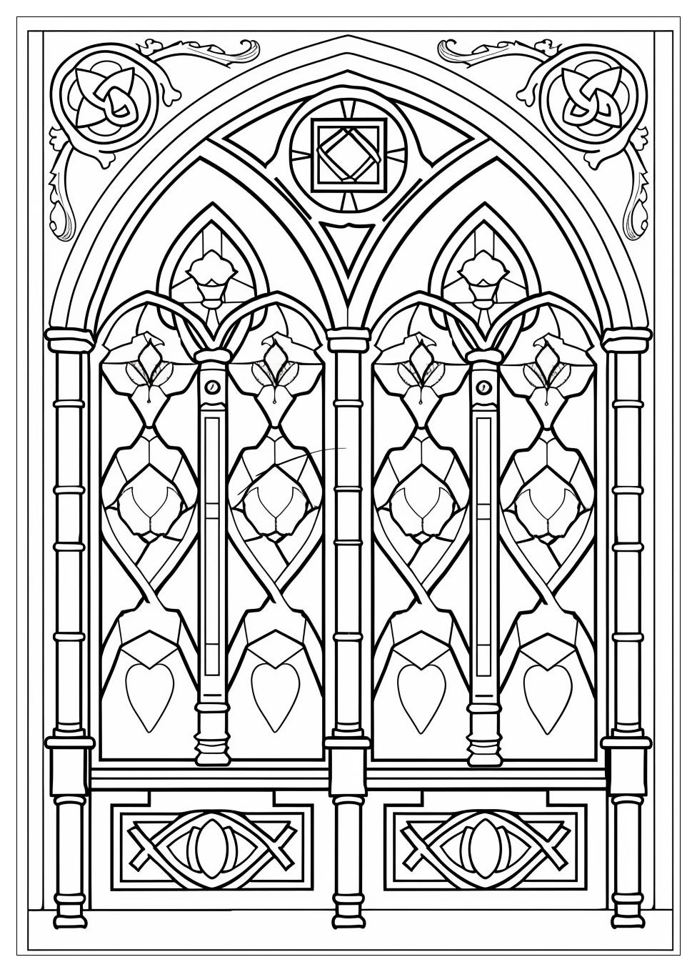 Medieval Coloring Pages-7