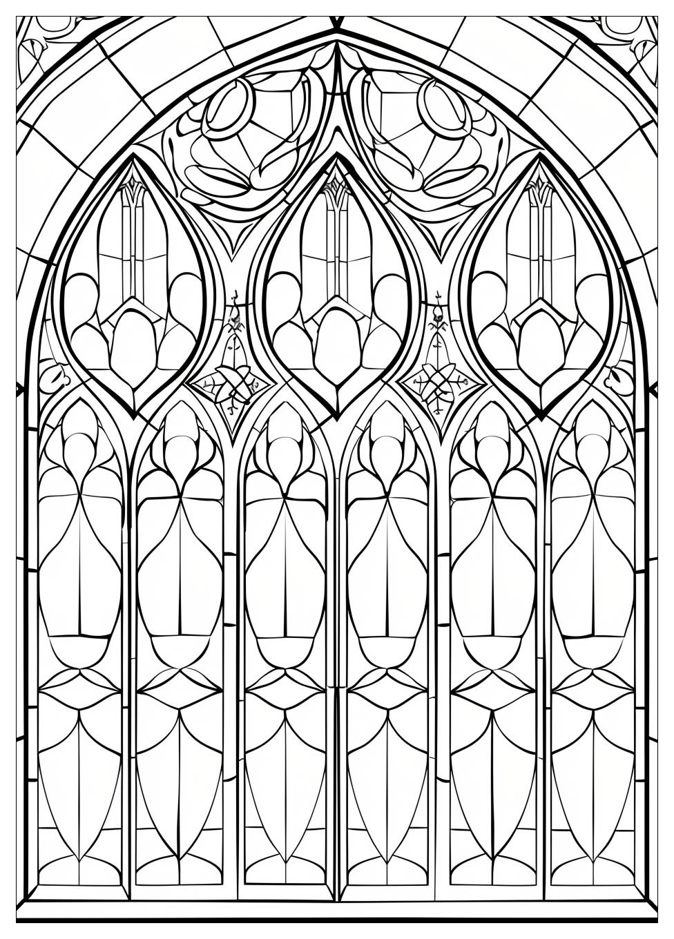 Medieval Coloring Pages-9