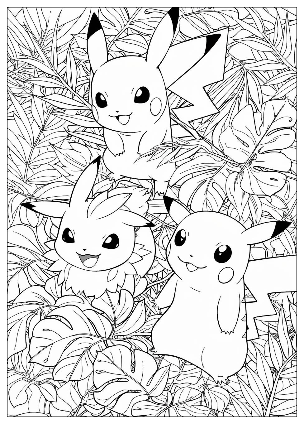 Mega Pokemon Coloring Pages-15