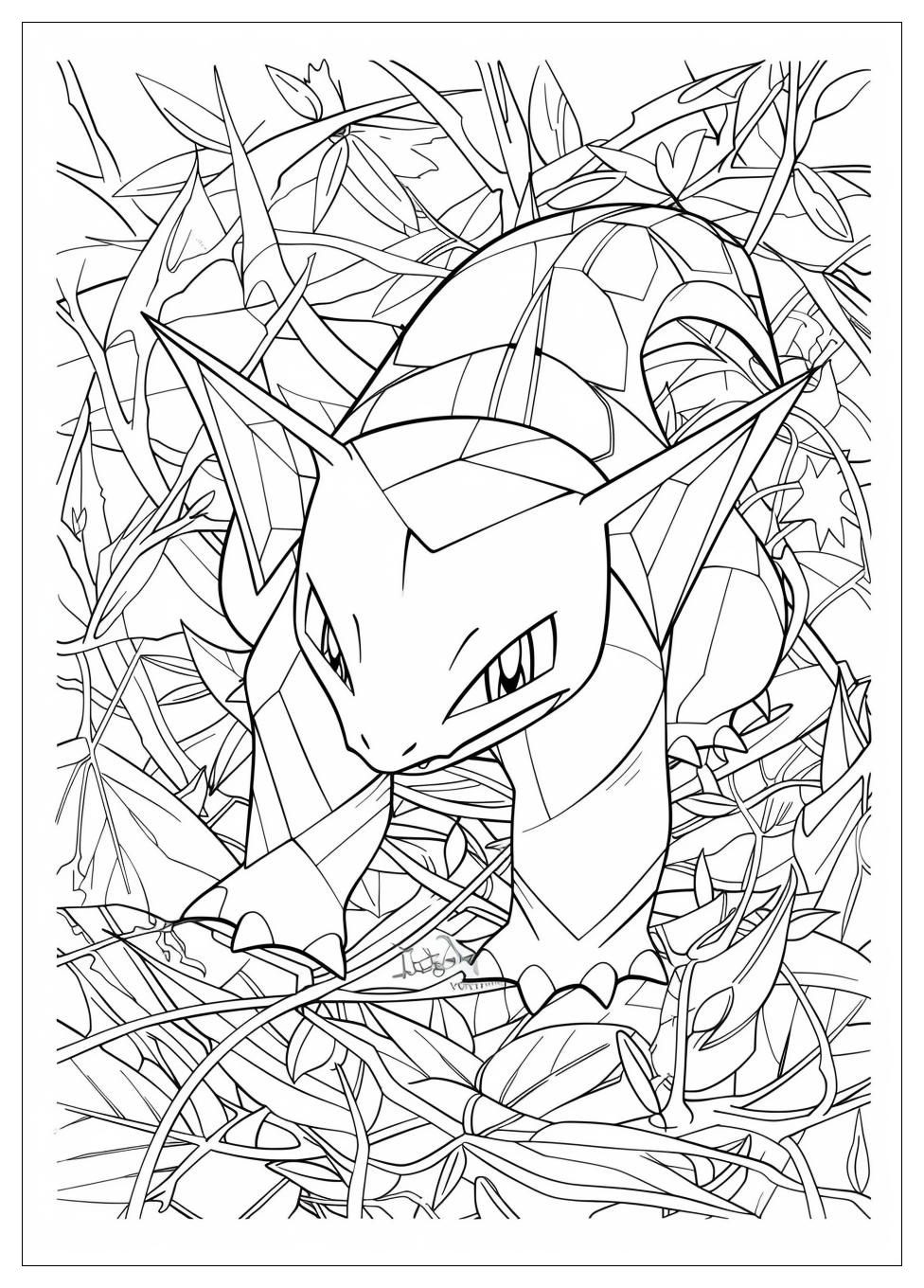 Mega Pokemon Coloring Pages-2