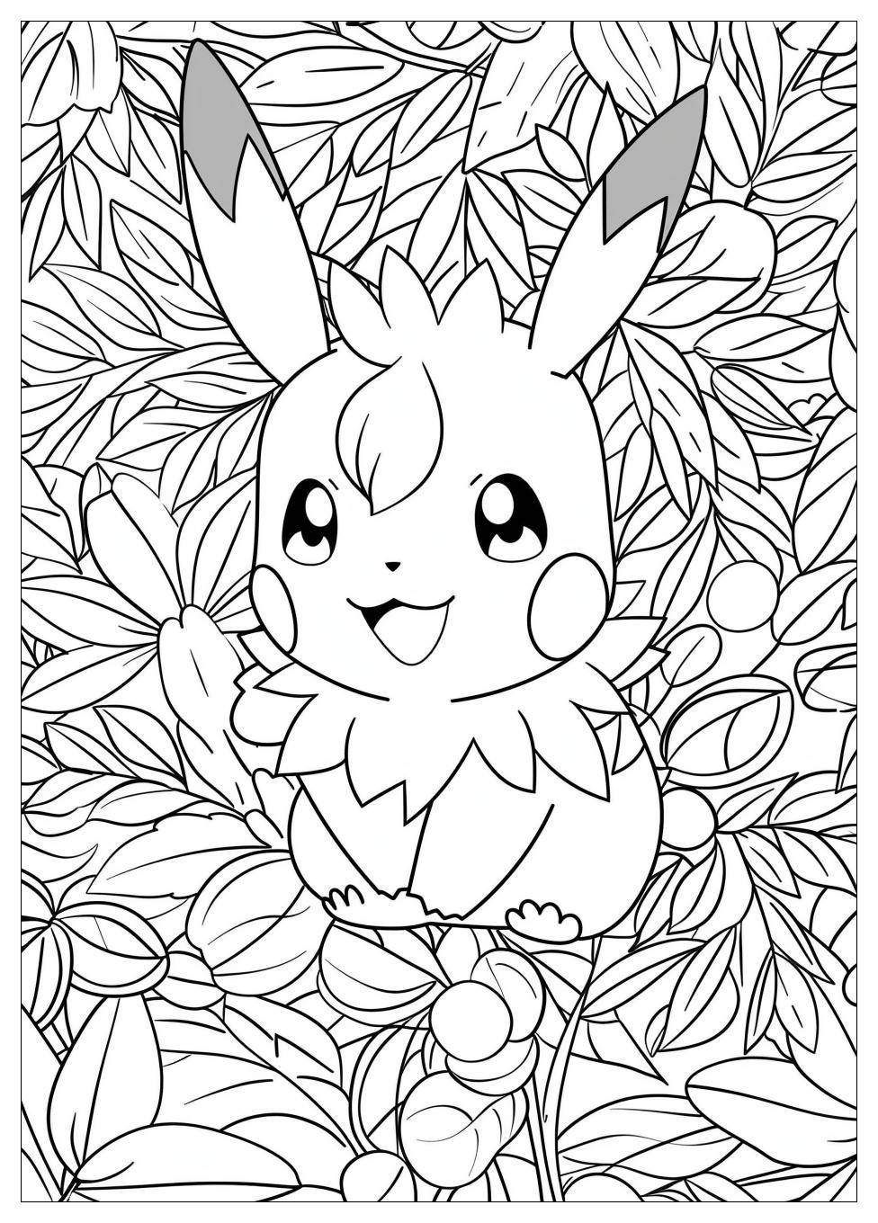 Mega Pokemon Coloring Pages-20