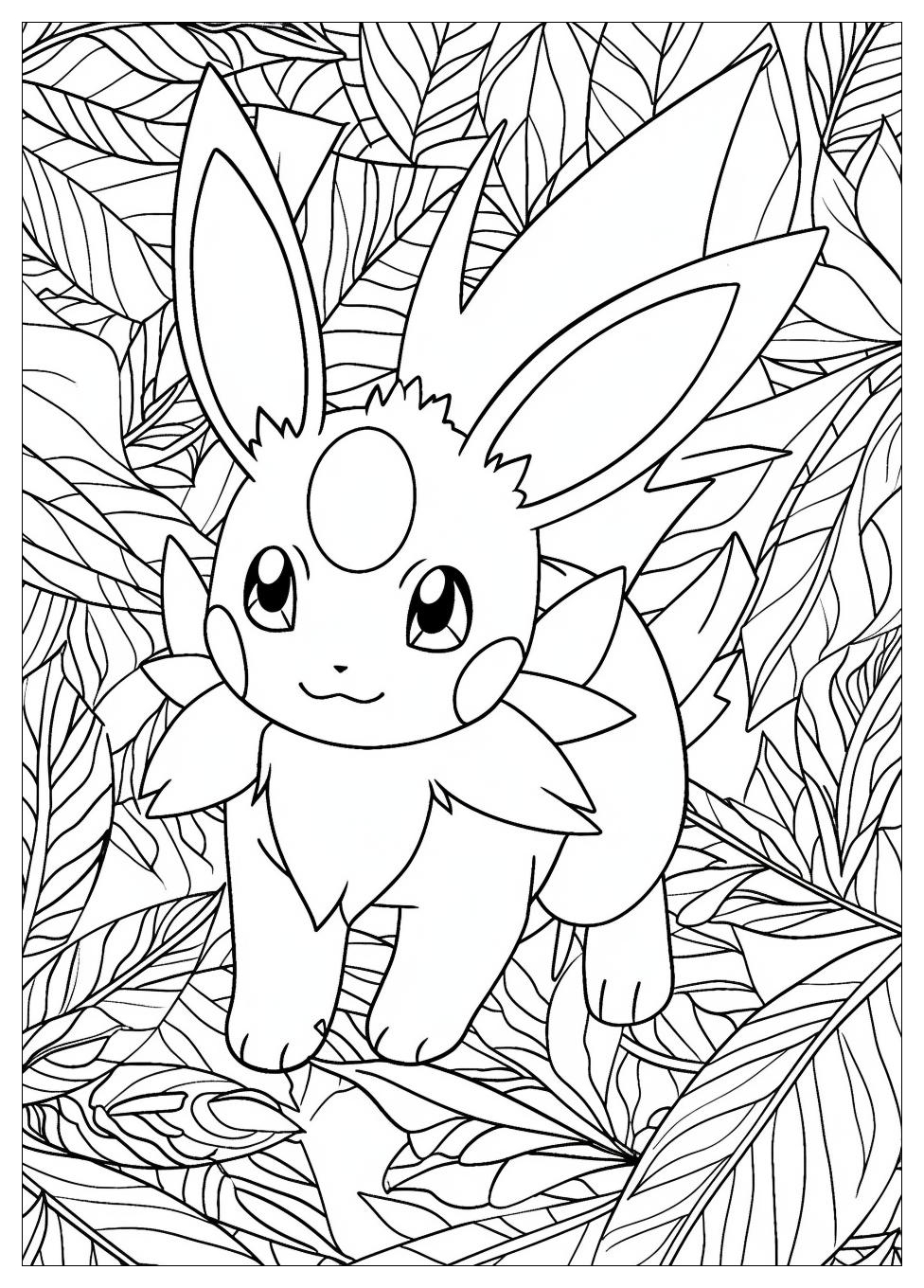 Mega Pokemon Coloring Pages-5