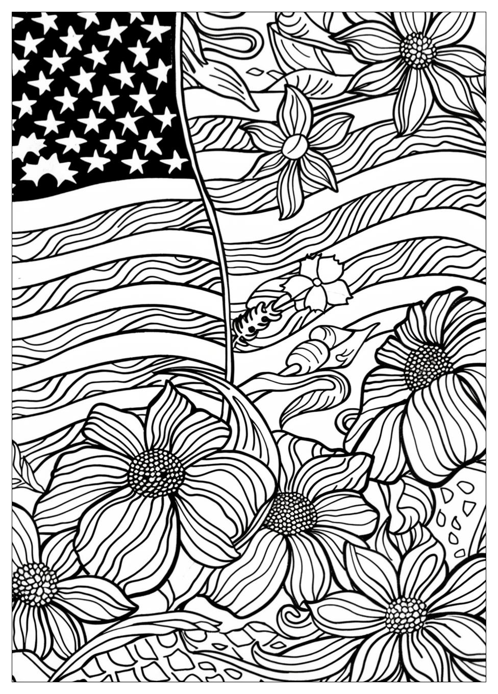 Memorial Day Coloring Pages-20