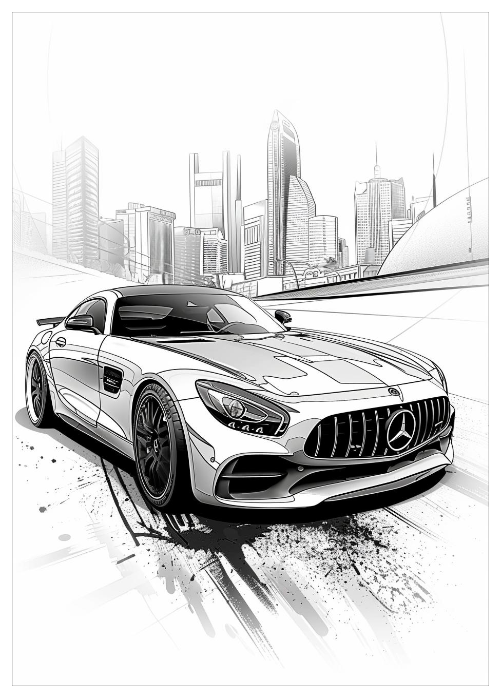 Mercedes Benz Coloring Pages-11