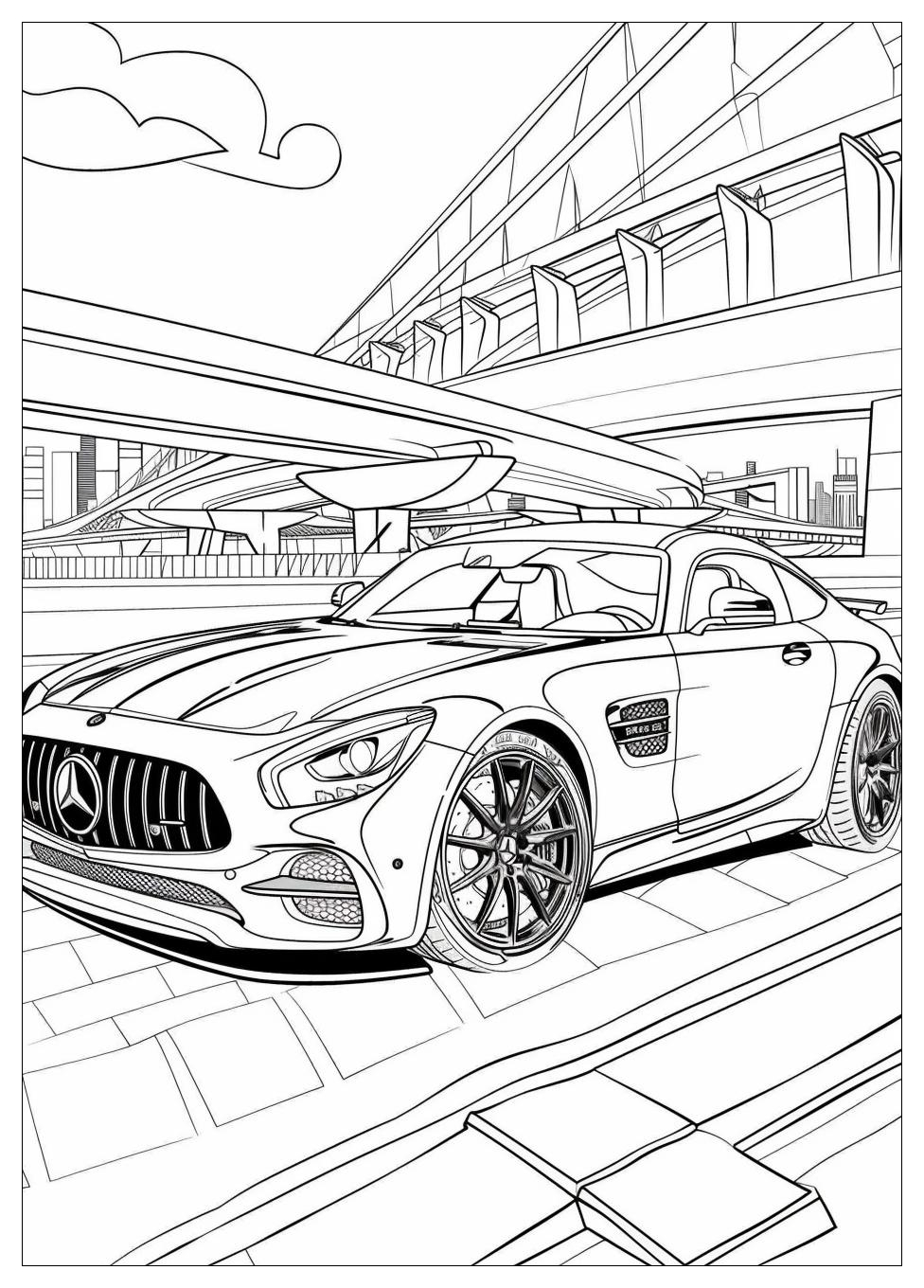 Mercedes Benz Coloring Pages-16