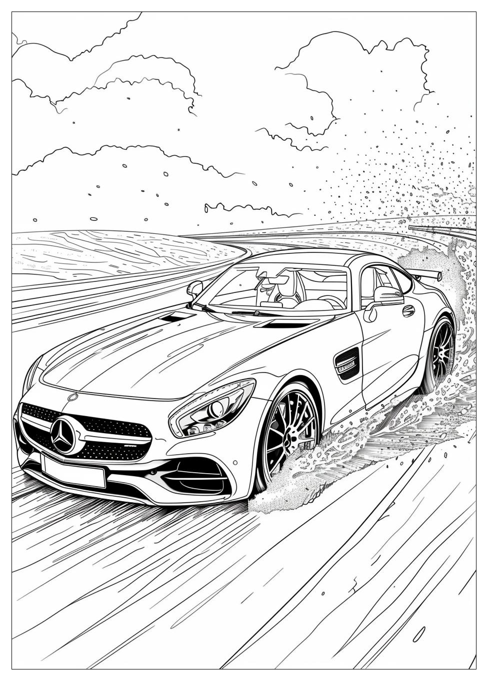 Mercedes Benz Coloring Pages-17