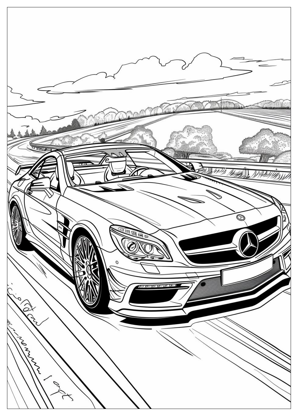 Mercedes Benz Coloring Pages-18