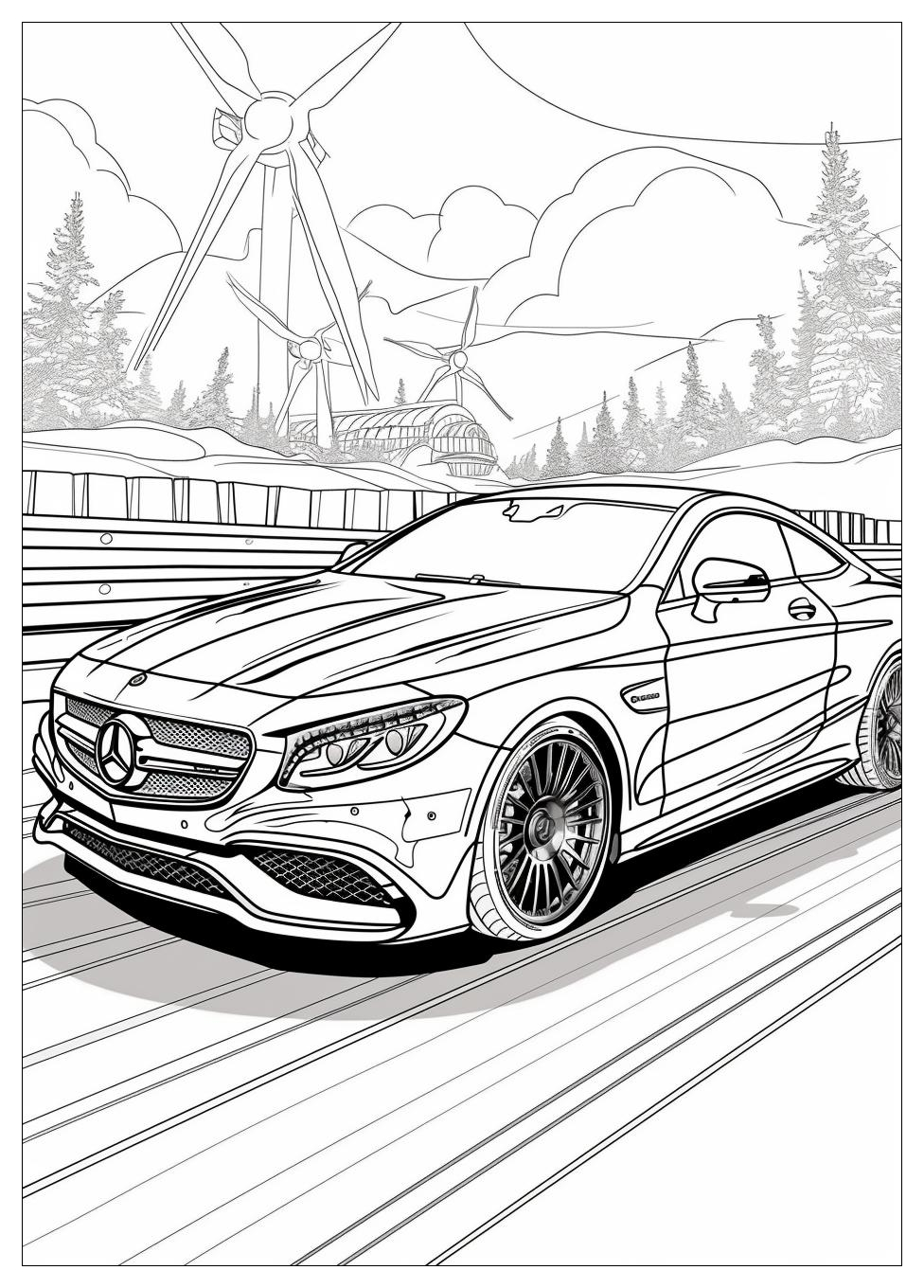 Mercedes Benz Coloring Pages-19