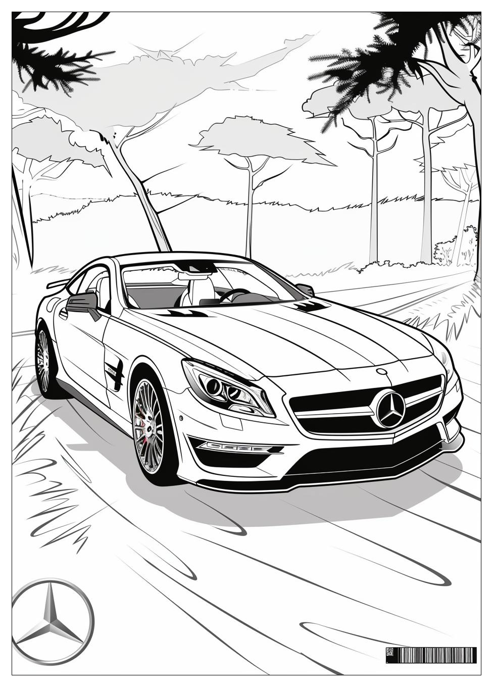 Mercedes Benz Coloring Pages-3