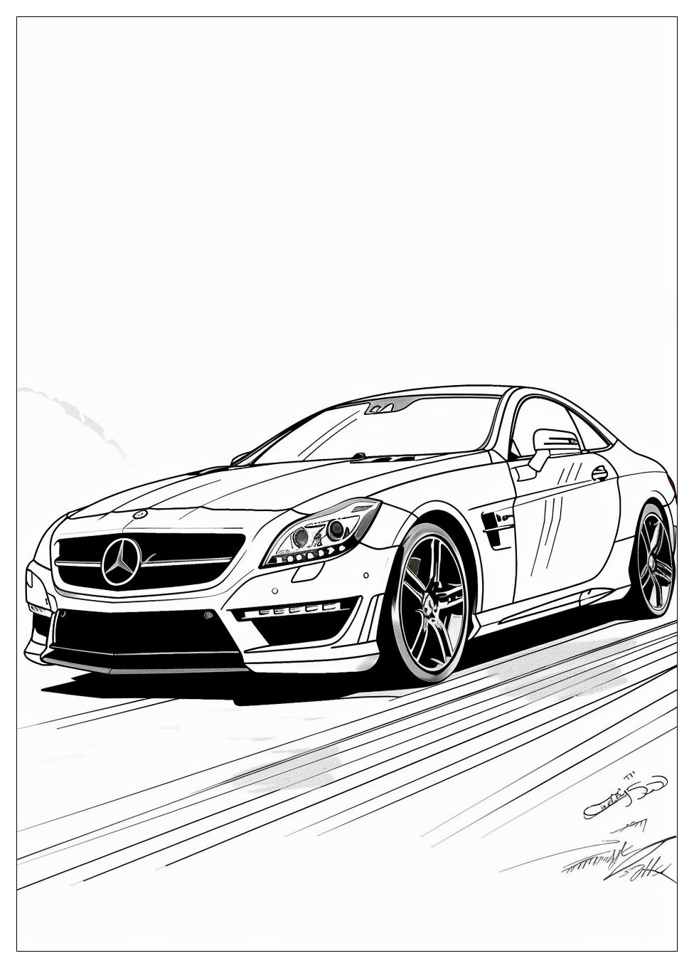 Mercedes Benz Coloring Pages-6