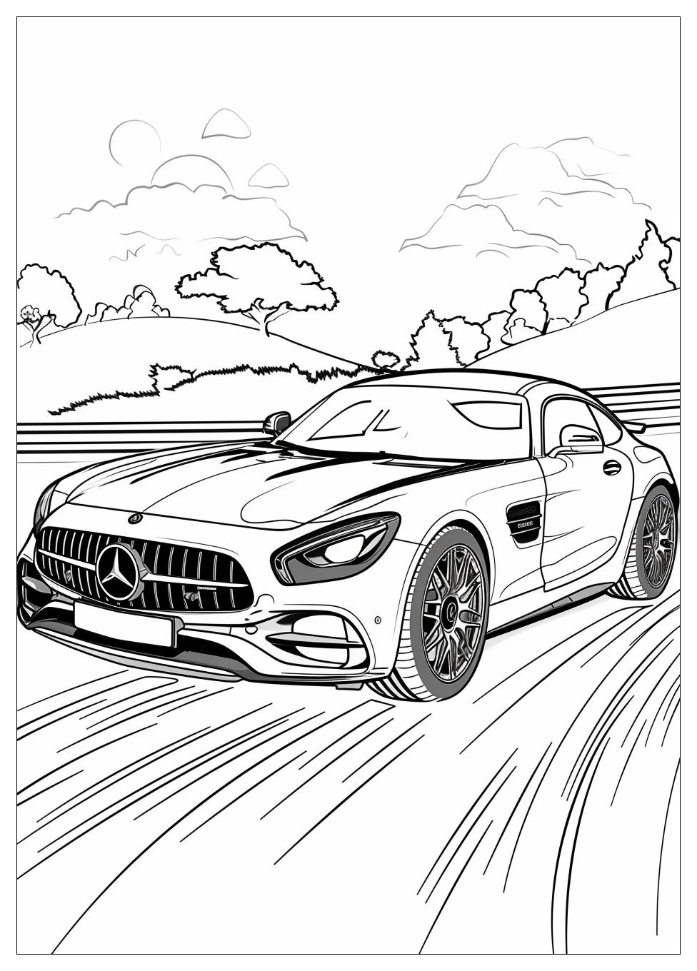 Mercedes Benz Coloring Pages-7