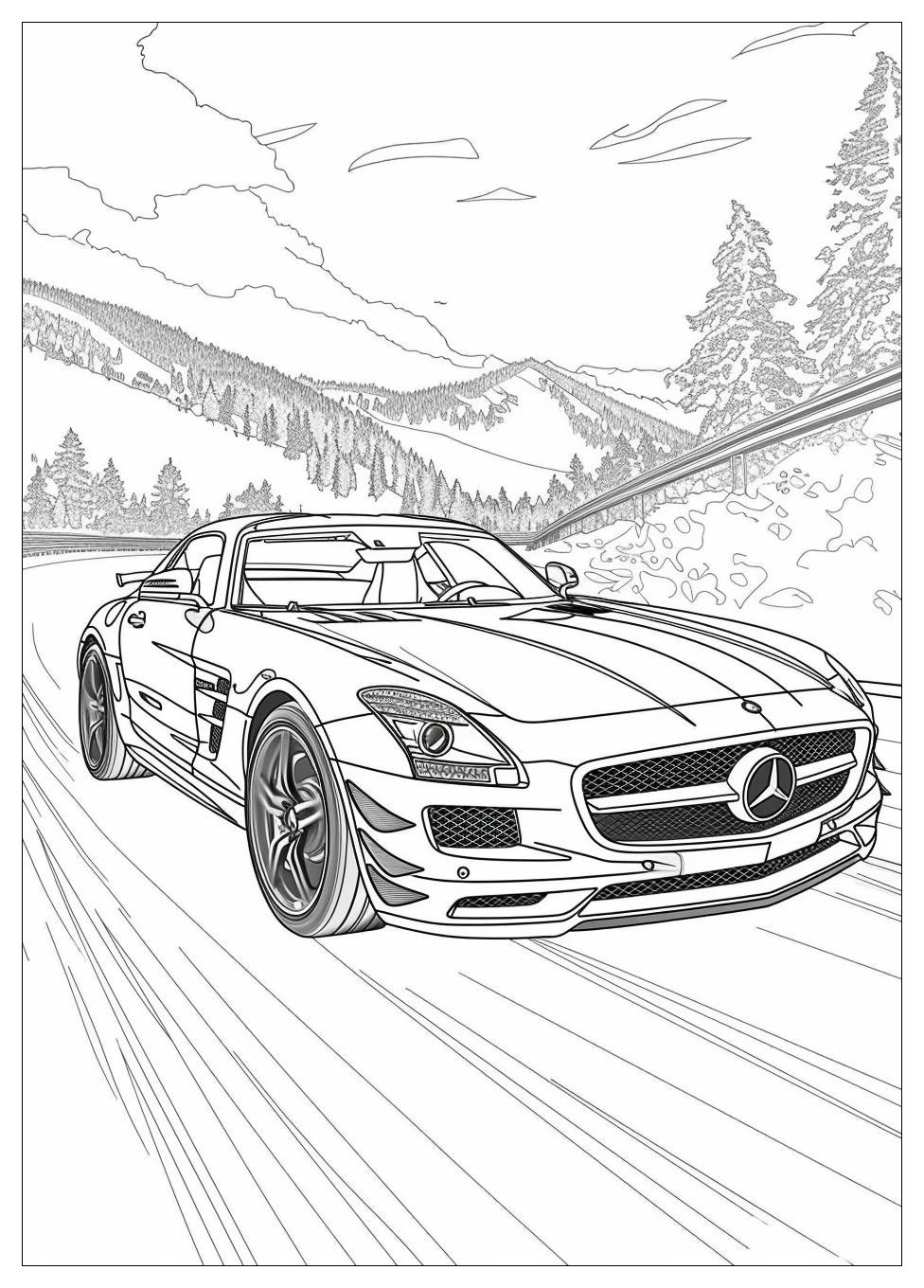 Mercedes Benz Coloring Pages-9