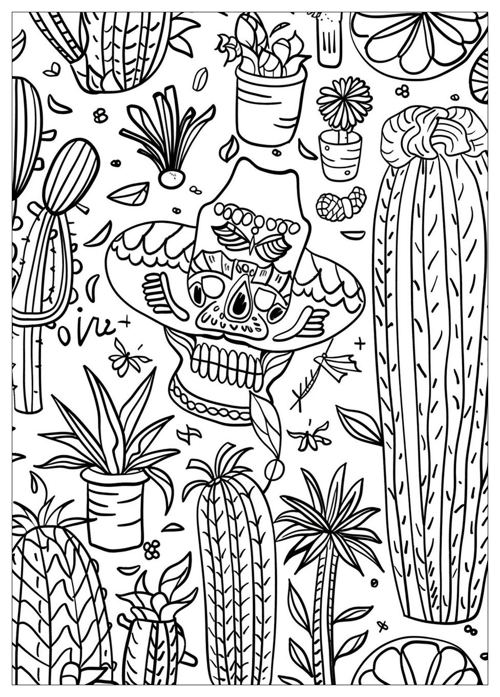 Mexican Coloring Pages-17