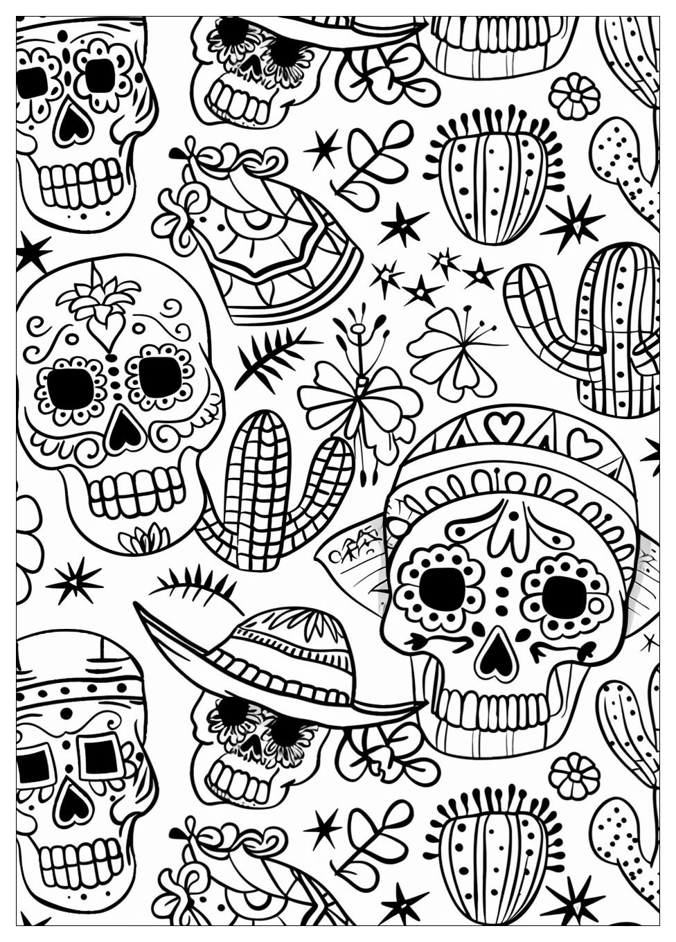 Mexican Coloring Pages-20