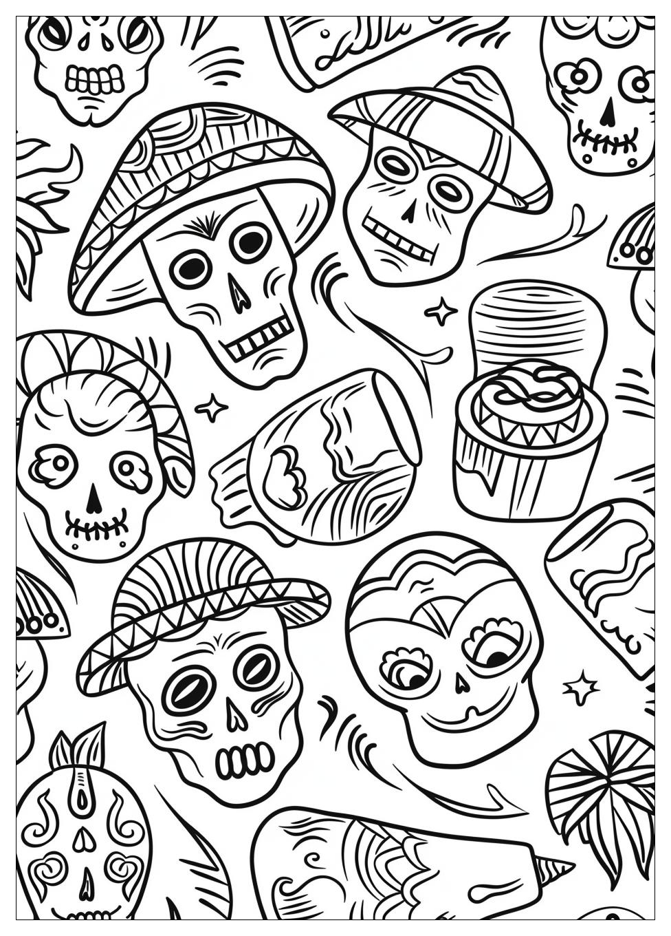 Mexican Coloring Pages-9