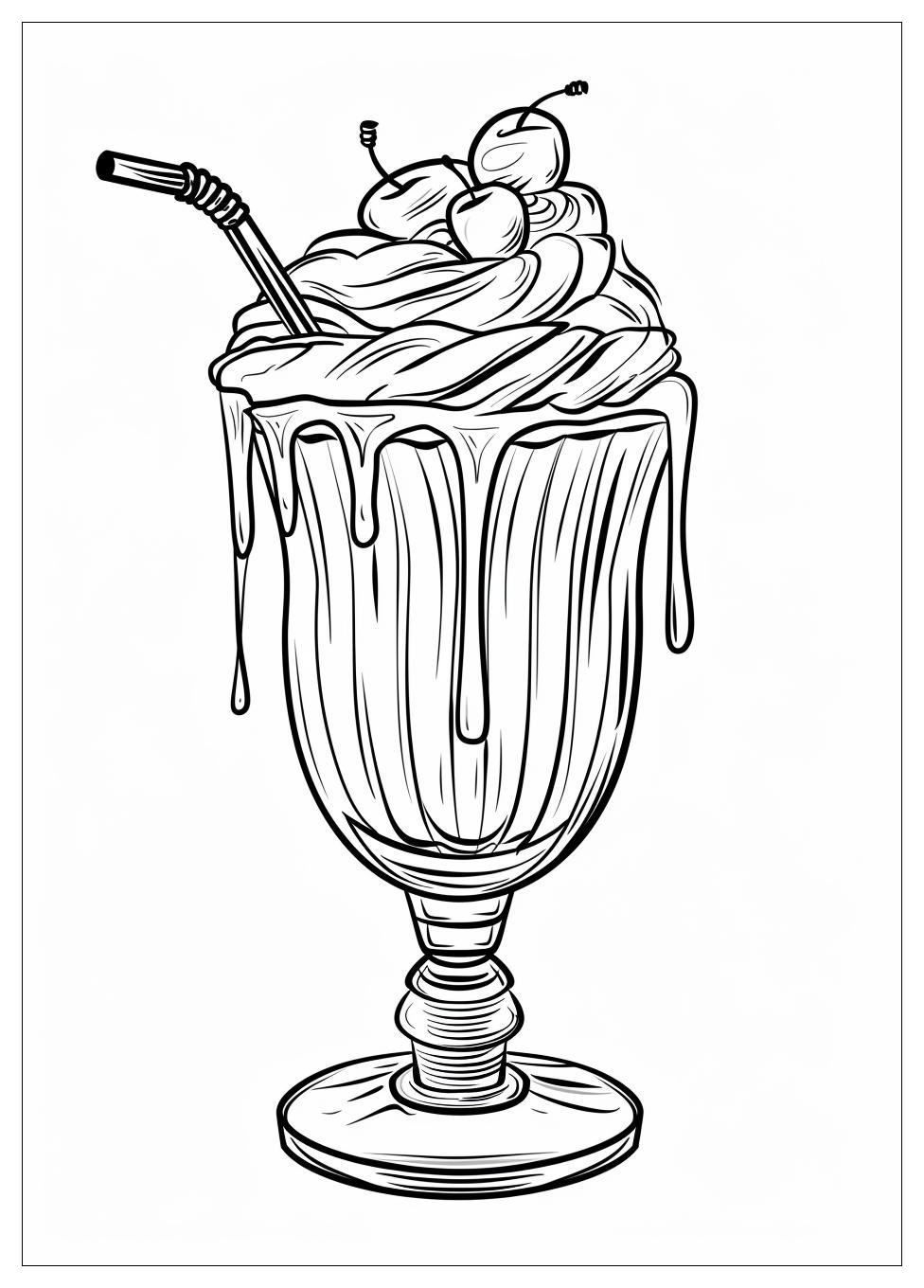 Milkshake Coloring Pages-4