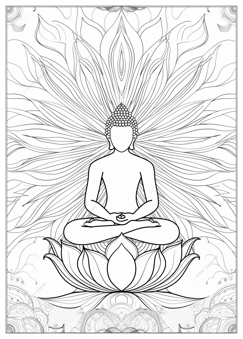 Mindfullness Coloring Pages-20