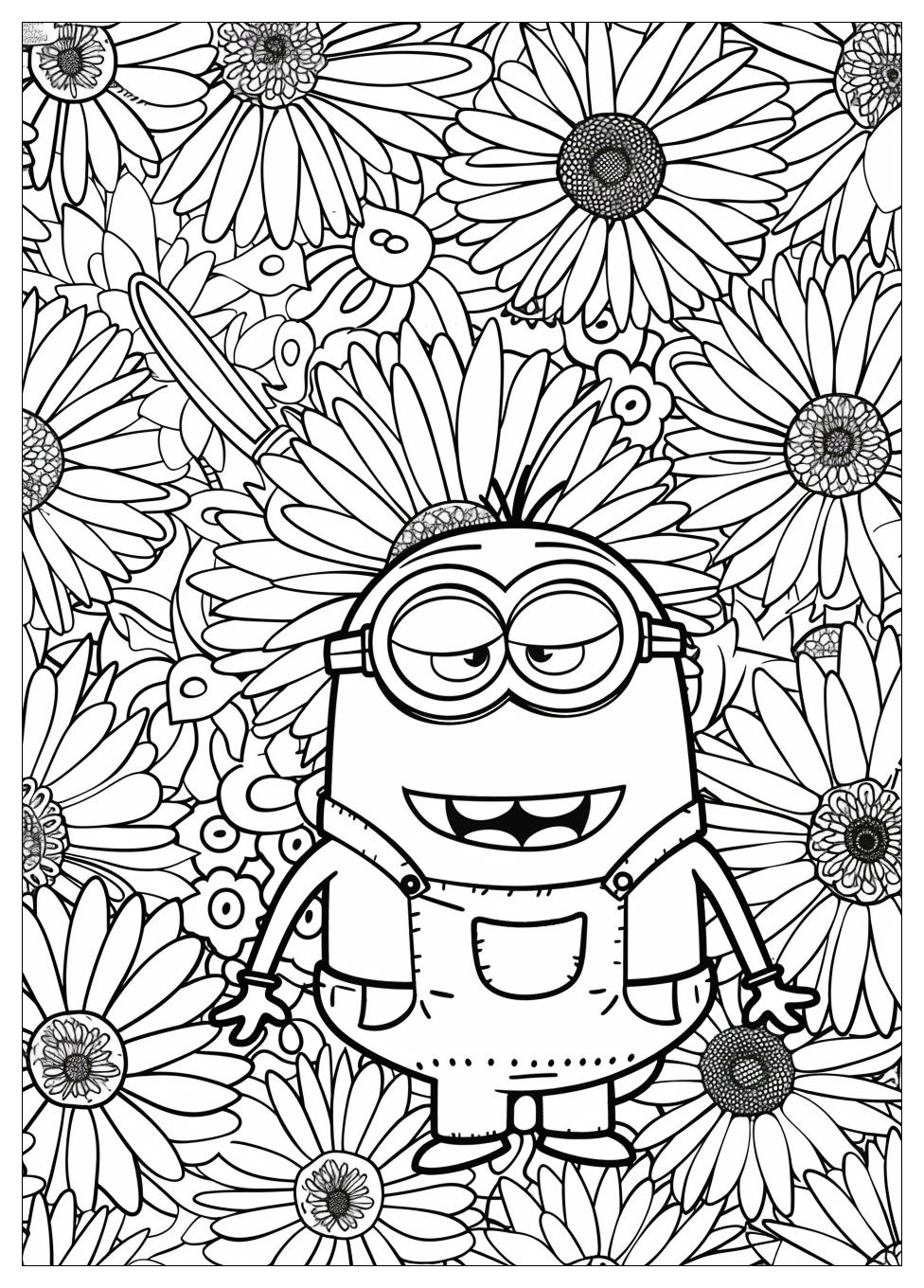 Minion Coloring Pages-11