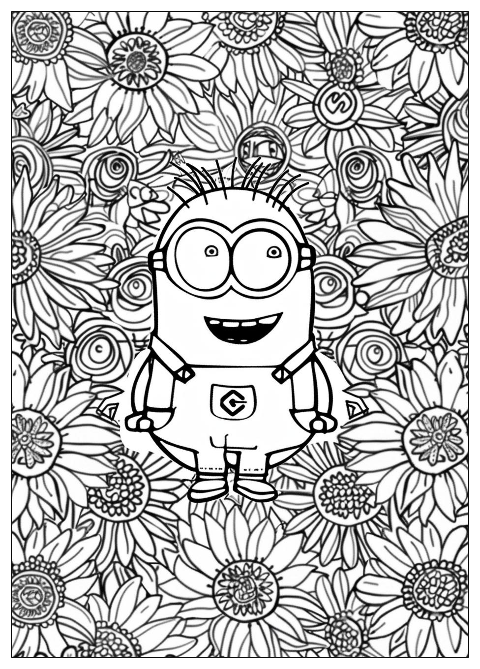 Minion Coloring Pages-13