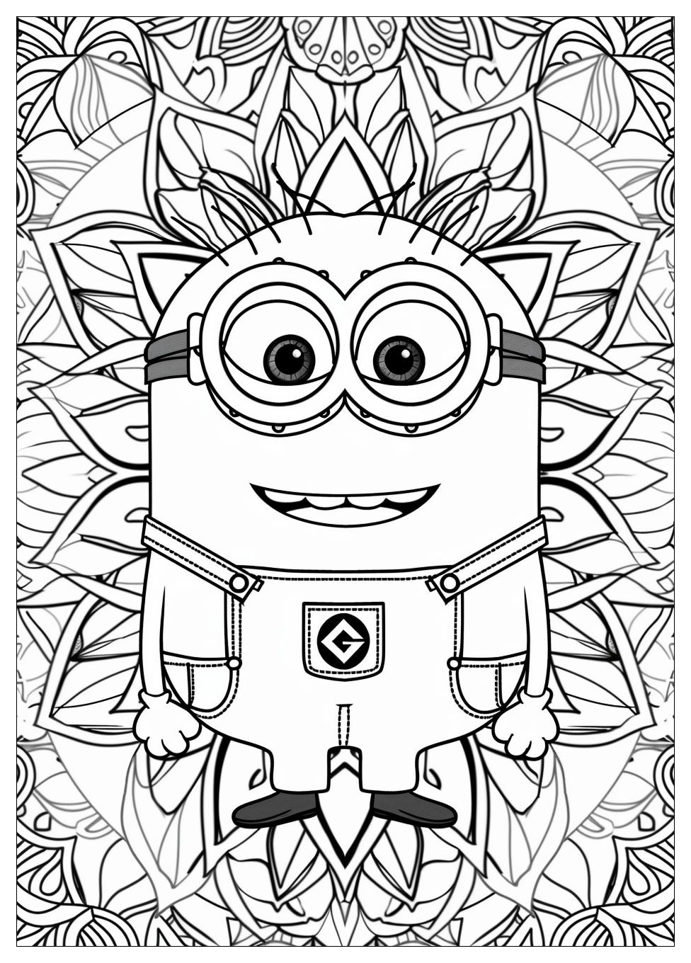 Minion Coloring Pages-14