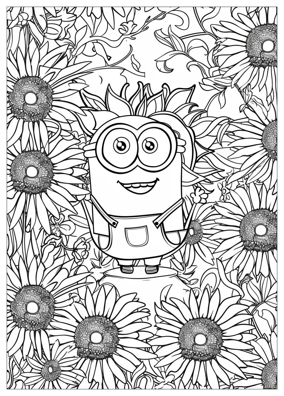 Minion Coloring Pages-16