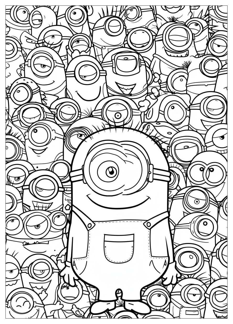 Minion Coloring Pages-2