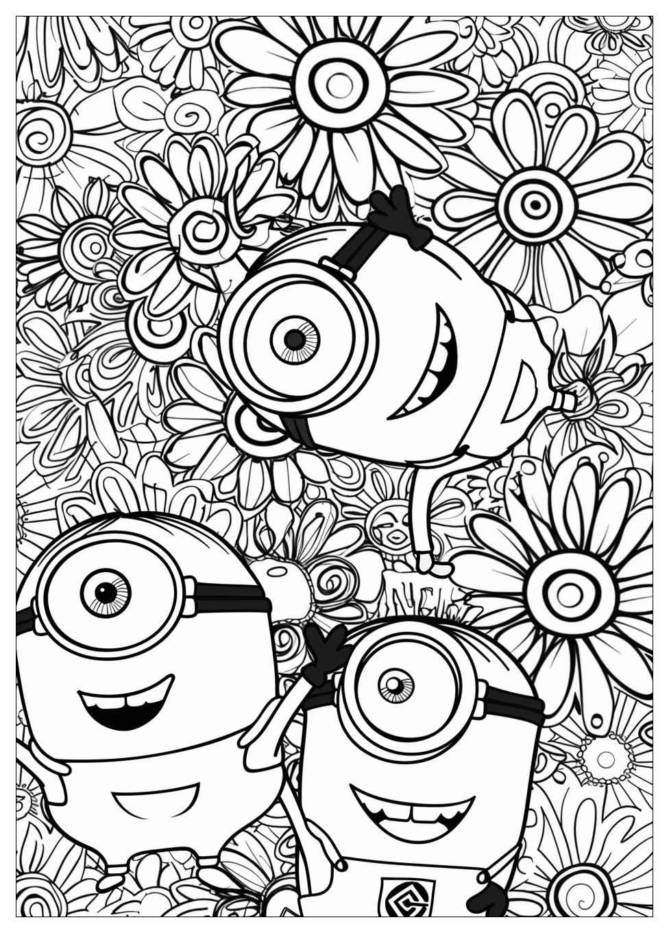 Minion Coloring Pages-4