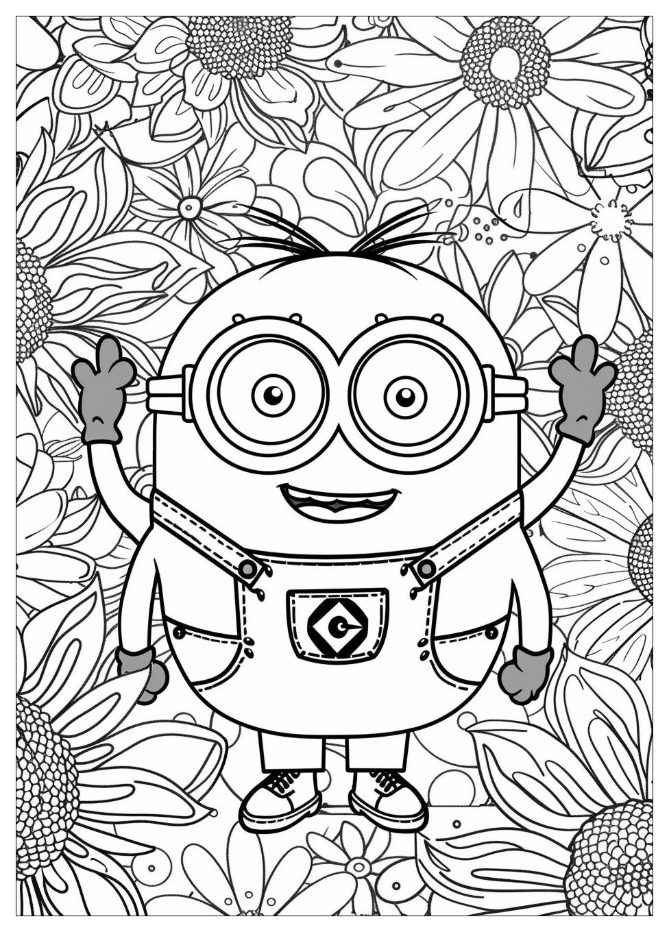 Minion Coloring Pages-6