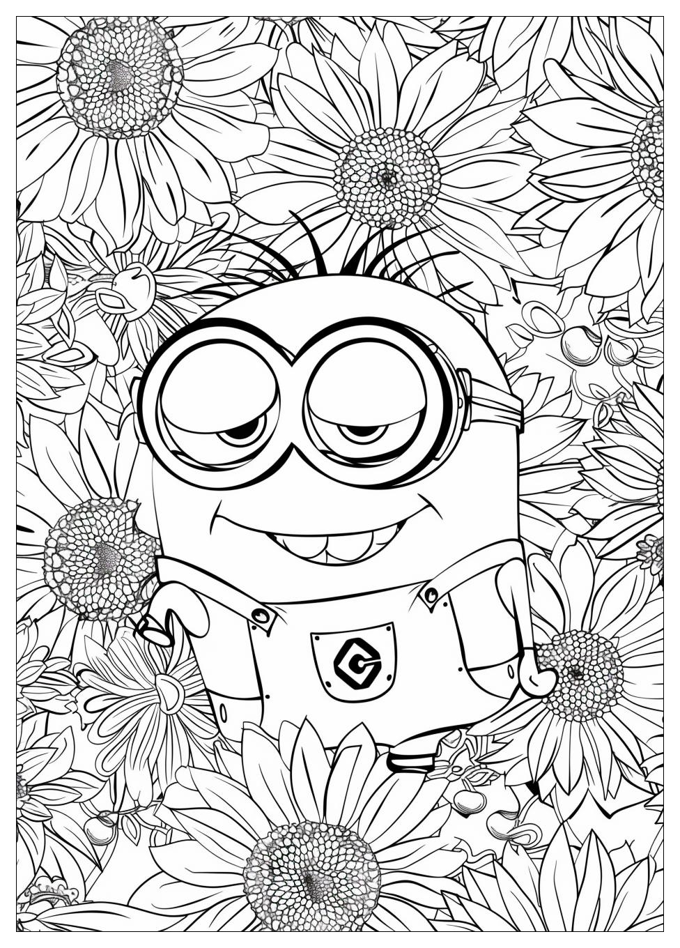 Minion Coloring Pages-8