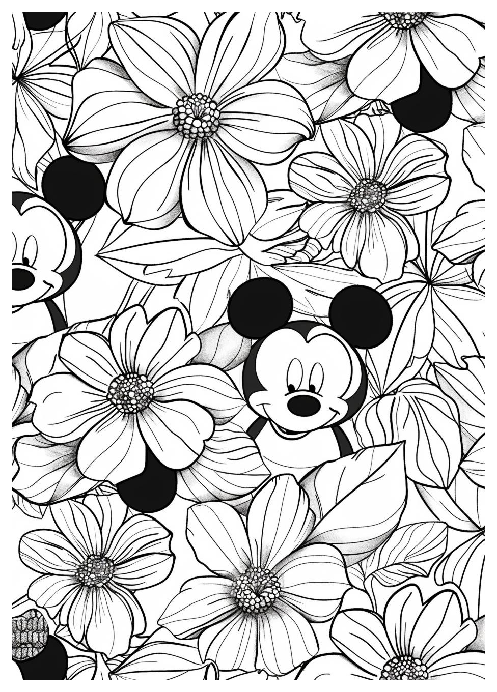 Minnie Mouse Coloring Pages-15