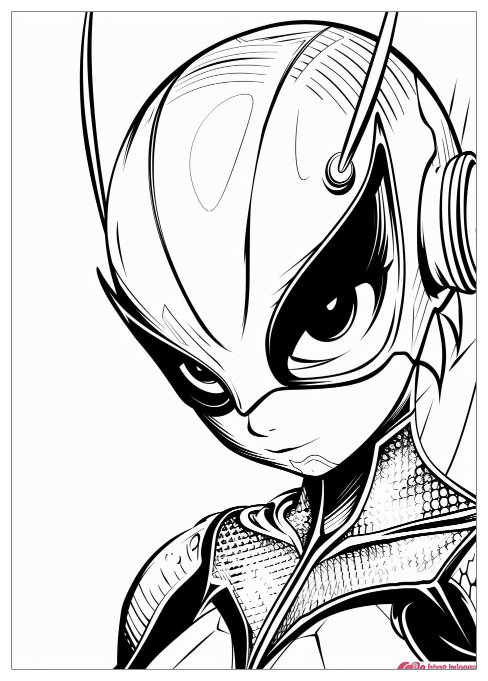 Miraculous Ladybug Coloring Pages-11