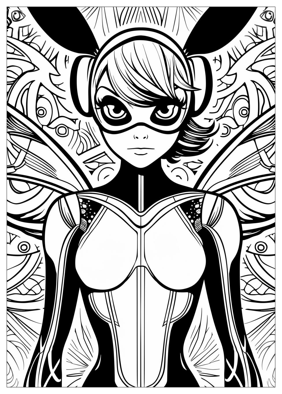 Miraculous Ladybug Coloring Pages-12