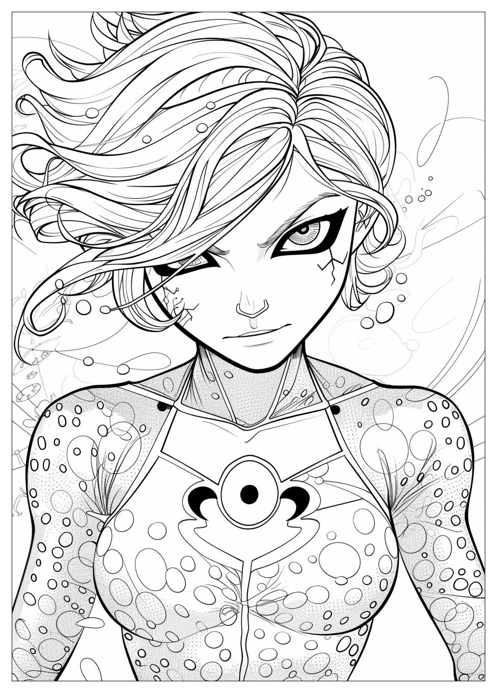 Miraculous Ladybug Coloring Pages-14