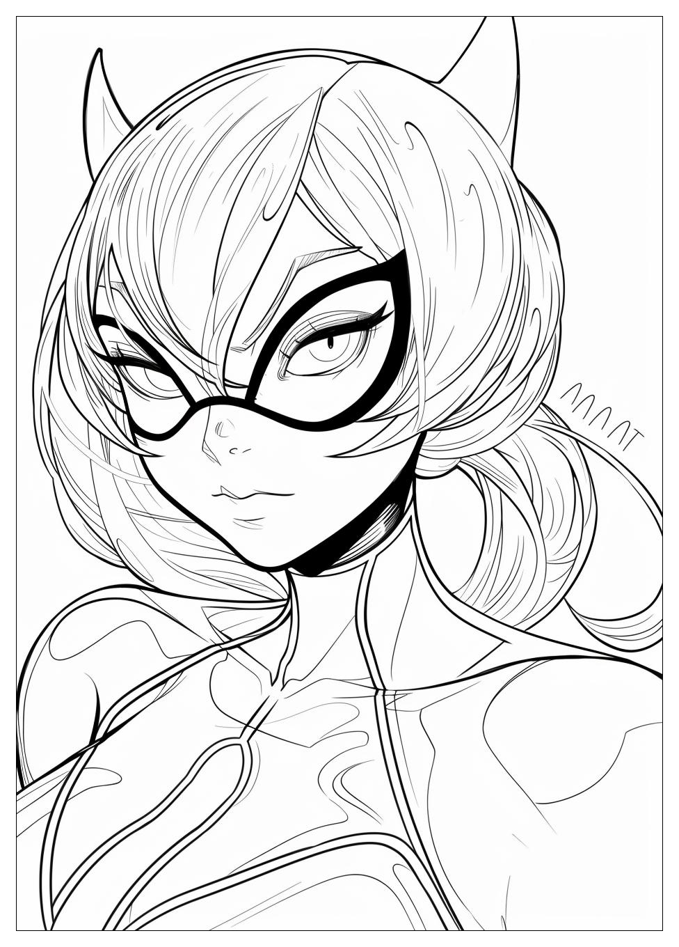 Miraculous Ladybug Coloring Pages-16