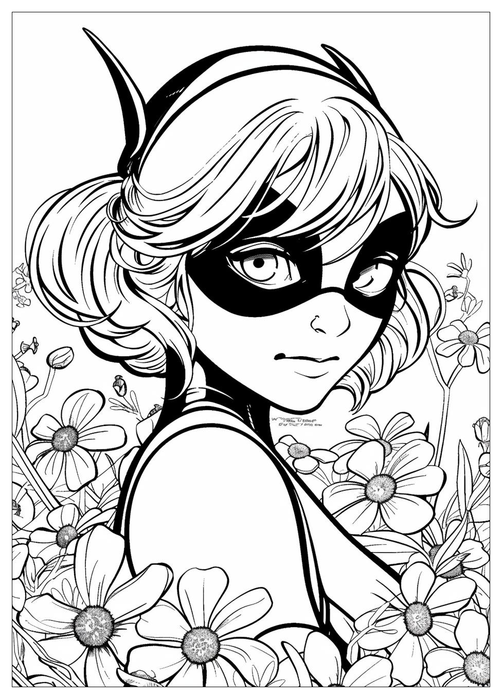 Miraculous Ladybug Coloring Pages-19