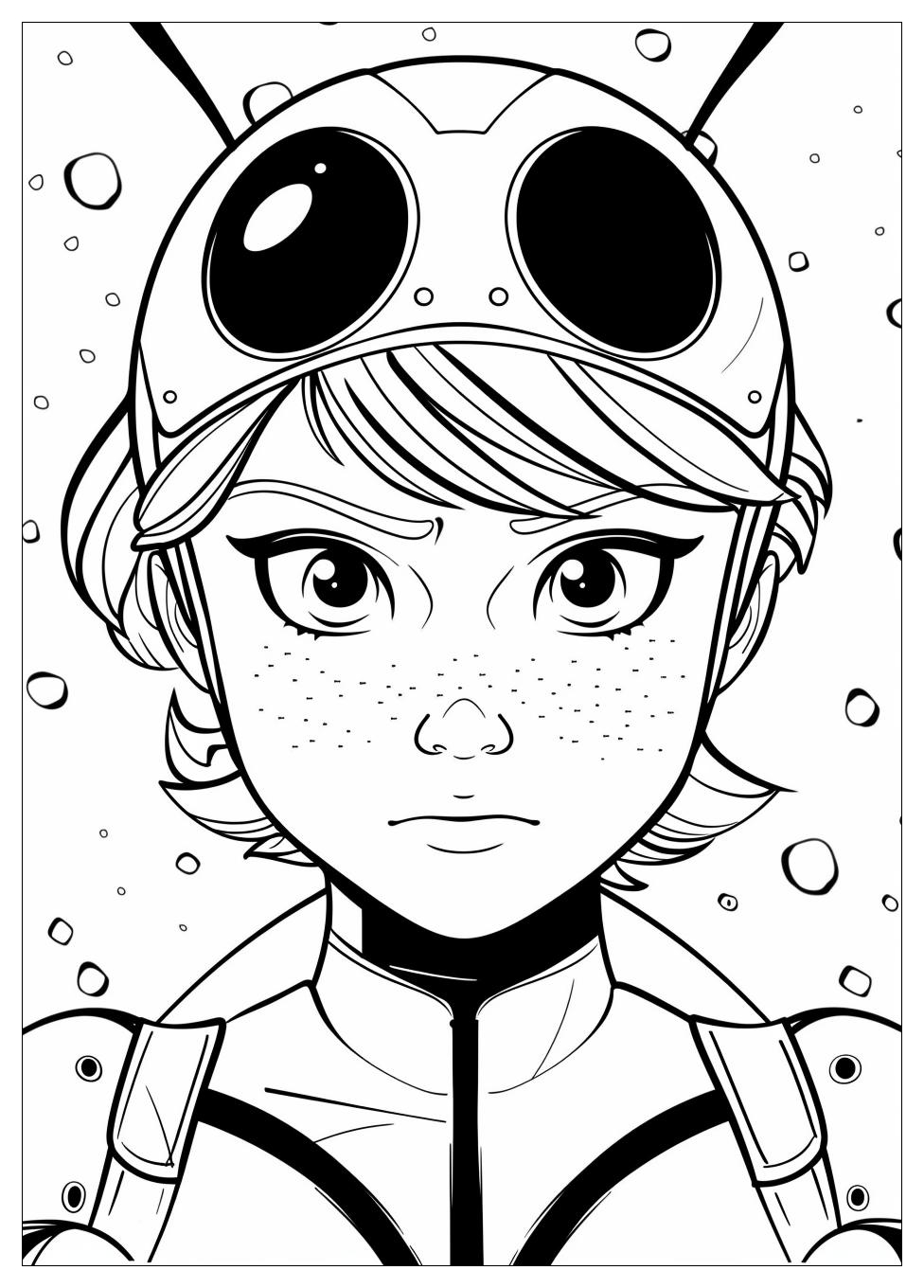 Miraculous Ladybug Coloring Pages-2