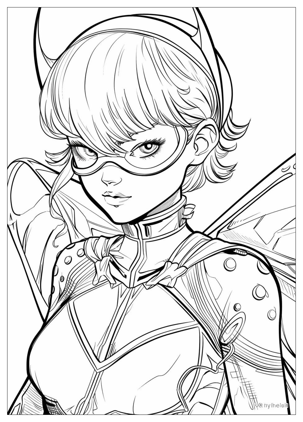 Miraculous Ladybug Coloring Pages-20