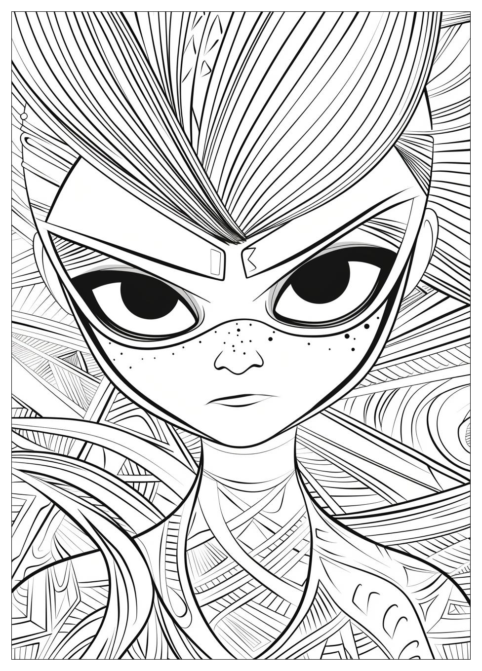 Miraculous Ladybug Coloring Pages-5