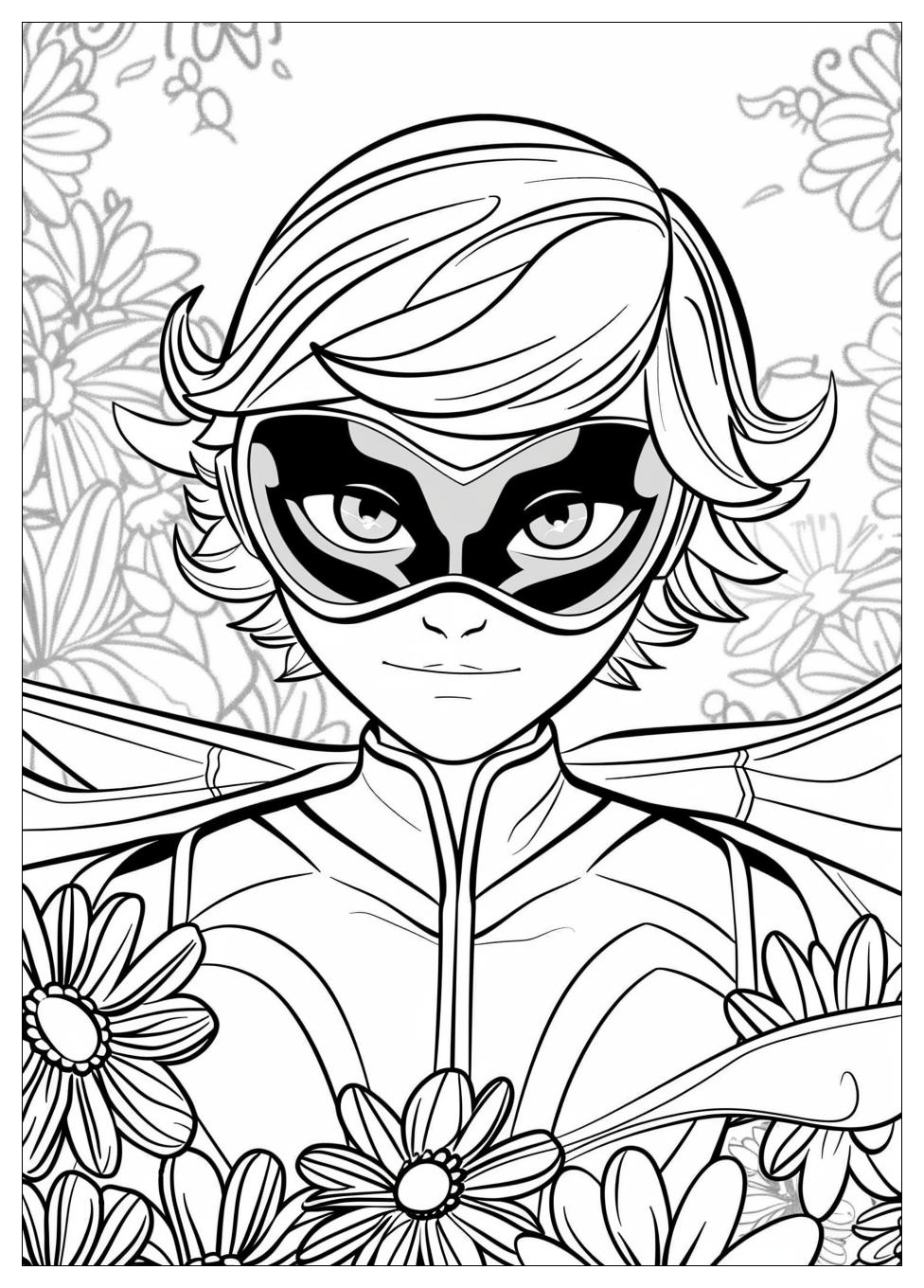 Miraculous Ladybug Coloring Pages-6