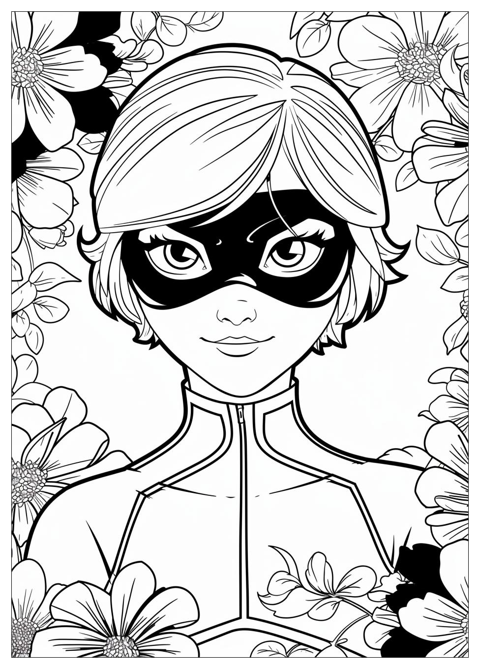 Miraculous Ladybug Coloring Pages-7