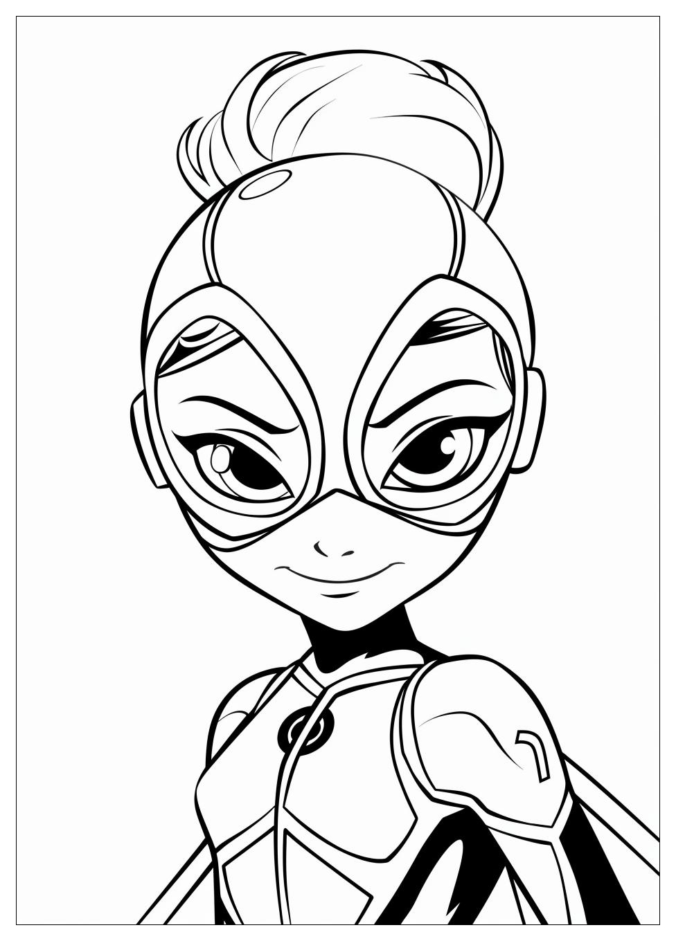 Miraculous Ladybug Coloring Pages-8