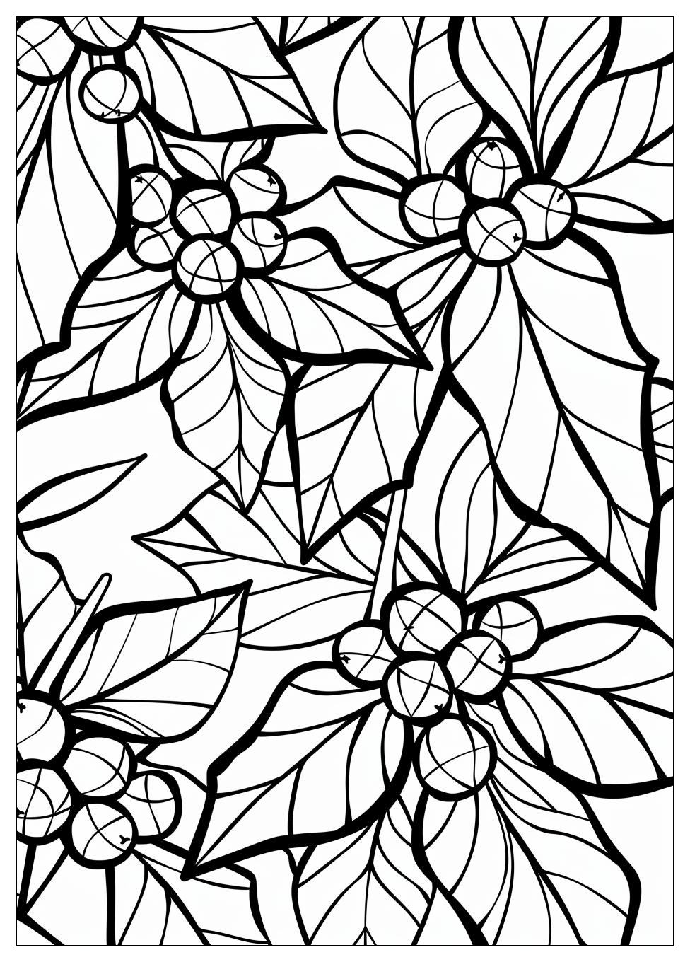 Mistletoe Coloring Pages-10