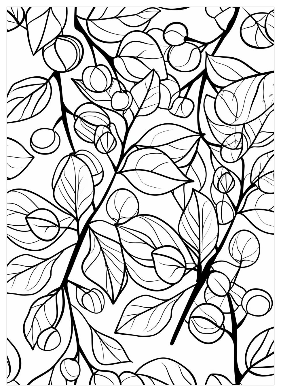 Mistletoe Coloring Pages-12