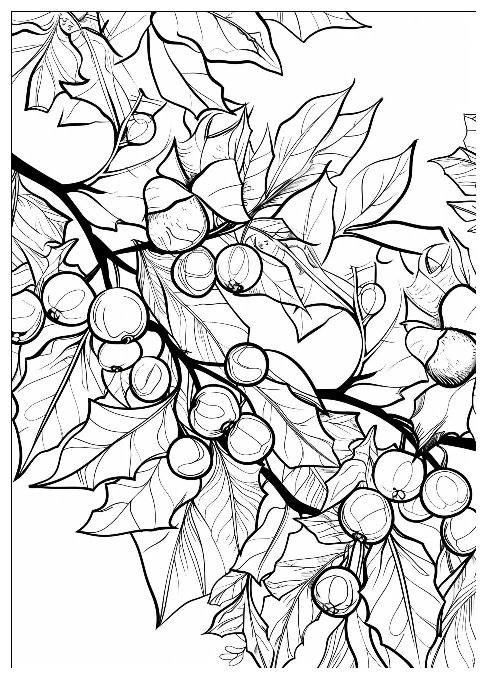 Mistletoe Coloring Pages-16