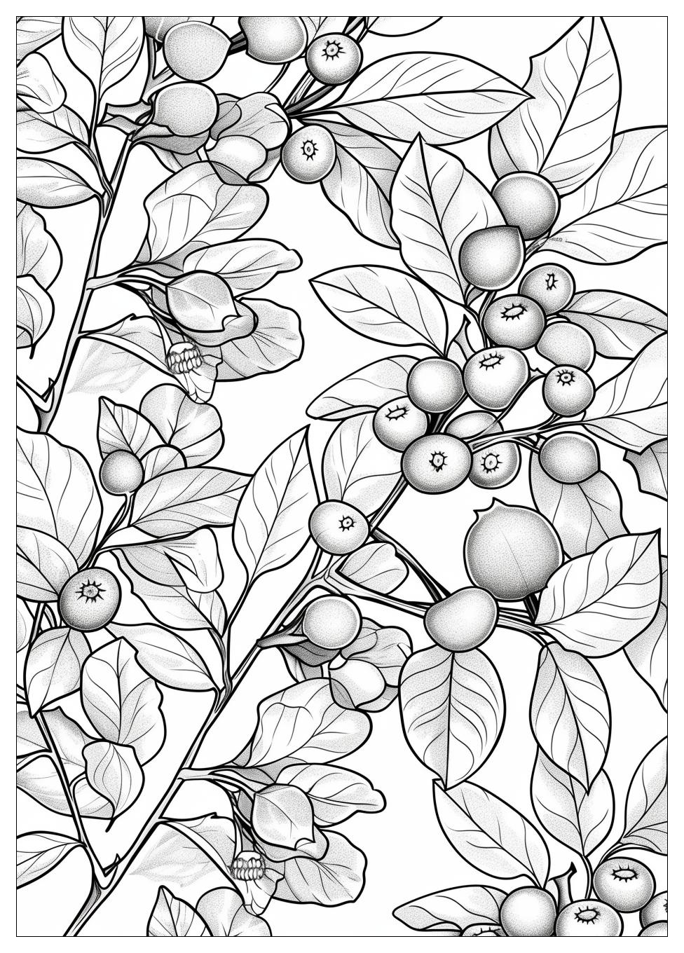 Mistletoe Coloring Pages-18